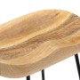 Gavin Küchenhocker 2 Einheiten massives Mangoholz von vidaXL, Küchenhocker - Ref: Foro24-247838, Preis: 143,71 €, Rabatt: %