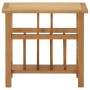 Mesa revistero madera maciza de roble 45x27x42 cm de vidaXL, Mesas auxiliares - Ref: Foro24-289184, Precio: 77,59 €, Descuent...