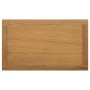 Mesa revistero madera maciza de roble 45x27x42 cm de vidaXL, Mesas auxiliares - Ref: Foro24-289184, Precio: 77,59 €, Descuent...