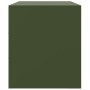 Olive green steel TV cabinet 99x39x44 cm by vidaXL, TV Furniture - Ref: Foro24-841647, Price: 105,71 €, Discount: %