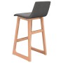 Kitchen stools 2 units dark gray fabric by vidaXL, Kitchen stools - Ref: Foro24-289398, Price: 144,43 €, Discount: %