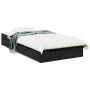 Cama con cajones madera de ingeniería negra 75x190 cm de vidaXL, Camas y somieres - Ref: Foro24-3280714, Precio: 134,06 €, De...