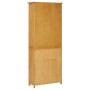 Bookcase with 2 solid oak wood doors 70x30x180 cm by vidaXL, Bookcases and shelves - Ref: Foro24-289179, Price: 342,04 €, Dis...