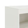 Aparador de acero blanco 67x39x107 cm de vidaXL, Aparadores - Ref: Foro24-841672, Precio: 139,99 €, Descuento: %