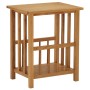 Solid oak wood magazine table 45x35x55 cm by vidaXL, Side tables - Ref: Foro24-289183, Price: 85,20 €, Discount: %