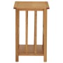 Solid oak wood magazine table 45x35x55 cm by vidaXL, Side tables - Ref: Foro24-289183, Price: 85,20 €, Discount: %