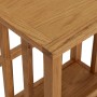 Solid oak wood magazine table 45x35x55 cm by vidaXL, Side tables - Ref: Foro24-289183, Price: 85,20 €, Discount: %