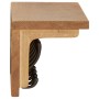 Solid oak wood coat rack 60x16x16 cm by vidaXL, Hat and coat racks - Ref: Foro24-289191, Price: 67,65 €, Discount: %