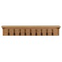 Solid oak wood coat rack 90x16x16 cm by vidaXL, Hat and coat racks - Ref: Foro24-289192, Price: 91,43 €, Discount: %