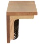 Solid oak wood coat rack 90x16x16 cm by vidaXL, Hat and coat racks - Ref: Foro24-289192, Price: 91,43 €, Discount: %