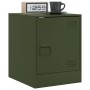 Bedside tables 2 units olive green steel 34.5x39x44 cm by vidaXL, Nightstands - Ref: Foro24-841616, Price: 83,66 €, Discount: %