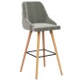 Light gray velvet kitchen stools, set of 2 units. by vidaXL, Kitchen stools - Ref: Foro24-289464, Price: 191,36 €, Discount: %