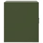 Bedside tables 2 units olive green steel 34.5x39x44 cm by vidaXL, Nightstands - Ref: Foro24-841616, Price: 83,66 €, Discount: %