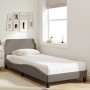 Cama con colchón tela gris taupe 80x200 cm de vidaXL, Camas y somieres - Ref: Foro24-3208288, Precio: 230,51 €, Descuento: %