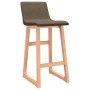 Kitchen stools 2 units brown fabric by vidaXL, Kitchen stools - Ref: Foro24-289400, Price: 149,05 €, Discount: %