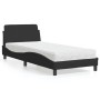 Bett mit schwarzer Samtmatratze 90x200 cm von vidaXL, Betten und Lattenroste - Ref: Foro24-3208333, Preis: 242,27 €, Rabatt: %