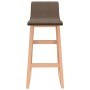 Kitchen stools 2 units brown fabric by vidaXL, Kitchen stools - Ref: Foro24-289400, Price: 149,05 €, Discount: %