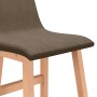 Kitchen stools 2 units brown fabric by vidaXL, Kitchen stools - Ref: Foro24-289400, Price: 149,05 €, Discount: %