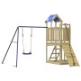 Outdoor playground made of impregnated pine wood by vidaXL, Swings and play structures - Ref: Foro24-3278970, Price: 404,99 €...