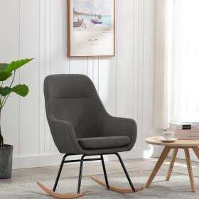 Dark Gray Fabric Rocking Chair by vidaXL, Rocking chairs - Ref: Foro24-289538, Price: 112,02 €, Discount: %