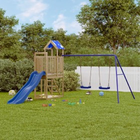 Spielplatz im Freien imprägniertes Kiefernholz von vidaXL, Schaukeln und Spielgeräte - Ref: Foro24-3278979, Preis: 440,99 €, ...