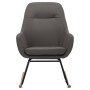 Silla mecedora de tela gris oscura de vidaXL, Mecedoras - Ref: Foro24-289538, Precio: 111,88 €, Descuento: %