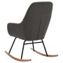 Silla mecedora de tela gris oscura de vidaXL, Mecedoras - Ref: Foro24-289538, Precio: 111,88 €, Descuento: %