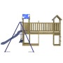 Spielplatz im Freien imprägniertes Kiefernholz von vidaXL, Schaukeln und Spielgeräte - Ref: Foro24-3278985, Preis: 642,10 €, ...