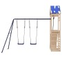 Outdoor playground made of solid pine wood by vidaXL, Swings and play structures - Ref: Foro24-3279052, Price: 356,99 €, Disc...