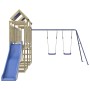 Outdoor playground made of impregnated pine wood by vidaXL, Swings and play structures - Ref: Foro24-3279084, Price: 646,09 €...