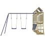 Outdoor playground made of impregnated pine wood by vidaXL, Swings and play structures - Ref: Foro24-3279084, Price: 646,09 €...