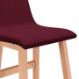 Küchenhocker 2 Einheiten roter Stoff von vidaXL, Küchenhocker - Ref: Foro24-289405, Preis: 108,96 €, Rabatt: %