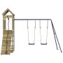 Spielplatz im Freien imprägniertes Kiefernholz von vidaXL, Schaukeln und Spielgeräte - Ref: Foro24-3279099, Preis: 365,93 €, ...