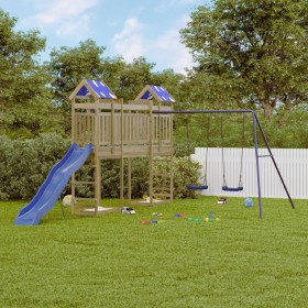 Spielplatz im Freien imprägniertes Kiefernholz von vidaXL, Schaukeln und Spielgeräte - Ref: Foro24-3279108, Preis: 671,99 €, ...