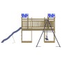 Outdoor playground made of impregnated pine wood by vidaXL, Swings and play structures - Ref: Foro24-3279108, Price: 671,99 €...