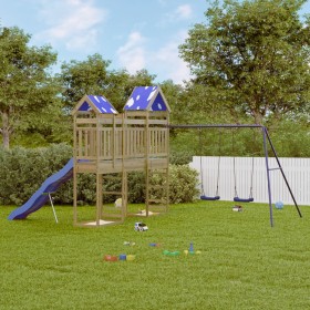 Outdoor playground made of impregnated pine wood by vidaXL, Swings and play structures - Ref: Foro24-3279129, Price: 665,99 €...