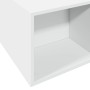 Estructura de cama madera de ingeniería blanca 200x200 cm de vidaXL, Camas y somieres - Ref: Foro24-3280538, Precio: 172,52 €...