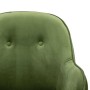 Light Green Velvet Rocking Chair by vidaXL, Rocking chairs - Ref: Foro24-289521, Price: 127,46 €, Discount: %