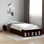 Estructura de cama madera de ingeniería negra 90x200 cm de vidaXL, Camas y somieres - Ref: Foro24-3280609, Precio: 117,27 €, ...