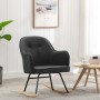 Dark gray velvet rocking chair by vidaXL, Rocking chairs - Ref: Foro24-289900, Price: 114,14 €, Discount: %