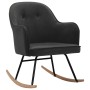 Dark gray velvet rocking chair by vidaXL, Rocking chairs - Ref: Foro24-289900, Price: 114,14 €, Discount: %