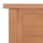 Mesa revistero con cajón madera maciza de roble 35x27x55 cm de vidaXL, Mesas auxiliares - Ref: Foro24-289182, Precio: 87,06 €...