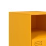 Bedside tables 2 units mustard yellow steel 34.5x39x44 cm by vidaXL, Nightstands - Ref: Foro24-841758, Price: 107,35 €, Disco...