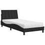 Bed with black velvet mattress 80x200 cm by vidaXL, Beds and slatted bases - Ref: Foro24-3208564, Price: 271,99 €, Discount: %