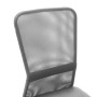 Silla de oficina de tela de malla gris 44x52x100 cm de vidaXL, Sillas de oficina - Ref: Foro24-289515, Precio: 69,94 €, Descu...