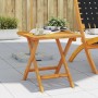 Solid acacia wood garden side table 40x40x40 cm by vidaXL, Garden tables - Ref: Foro24-366513, Price: 36,12 €, Discount: %