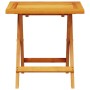 Solid acacia wood garden side table 40x40x40 cm by vidaXL, Garden tables - Ref: Foro24-366513, Price: 36,12 €, Discount: %