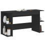 Escritorio madera de ingeniería negro 140x50x75 cm de vidaXL, Escritorios - Ref: Foro24-840549, Precio: 87,29 €, Descuento: %