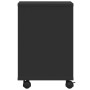 Druckerständer mit Rädern schwarz 41x32x48 cm von vidaXL, Drucker unterstützt - Ref: Foro24-840619, Preis: 45,06 €, Rabatt: %