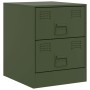 Bedside tables 2 units green steel 34.5x39x44 cm by vidaXL, Nightstands - Ref: Foro24-841628, Price: 121,99 €, Discount: %